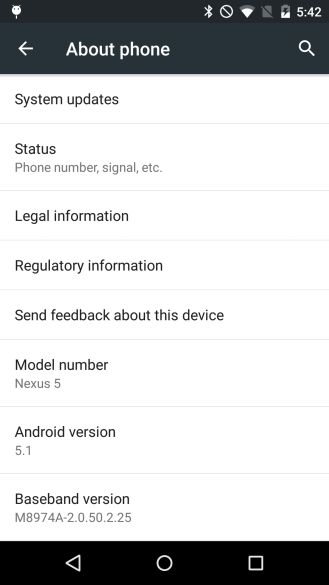 Fotografía - [Mise à jour: 5.1.1 pour le Nexus Android WiFi 9] Google Android 5.1 est l'affichage d'usine Images pour les dispositifs Nexus